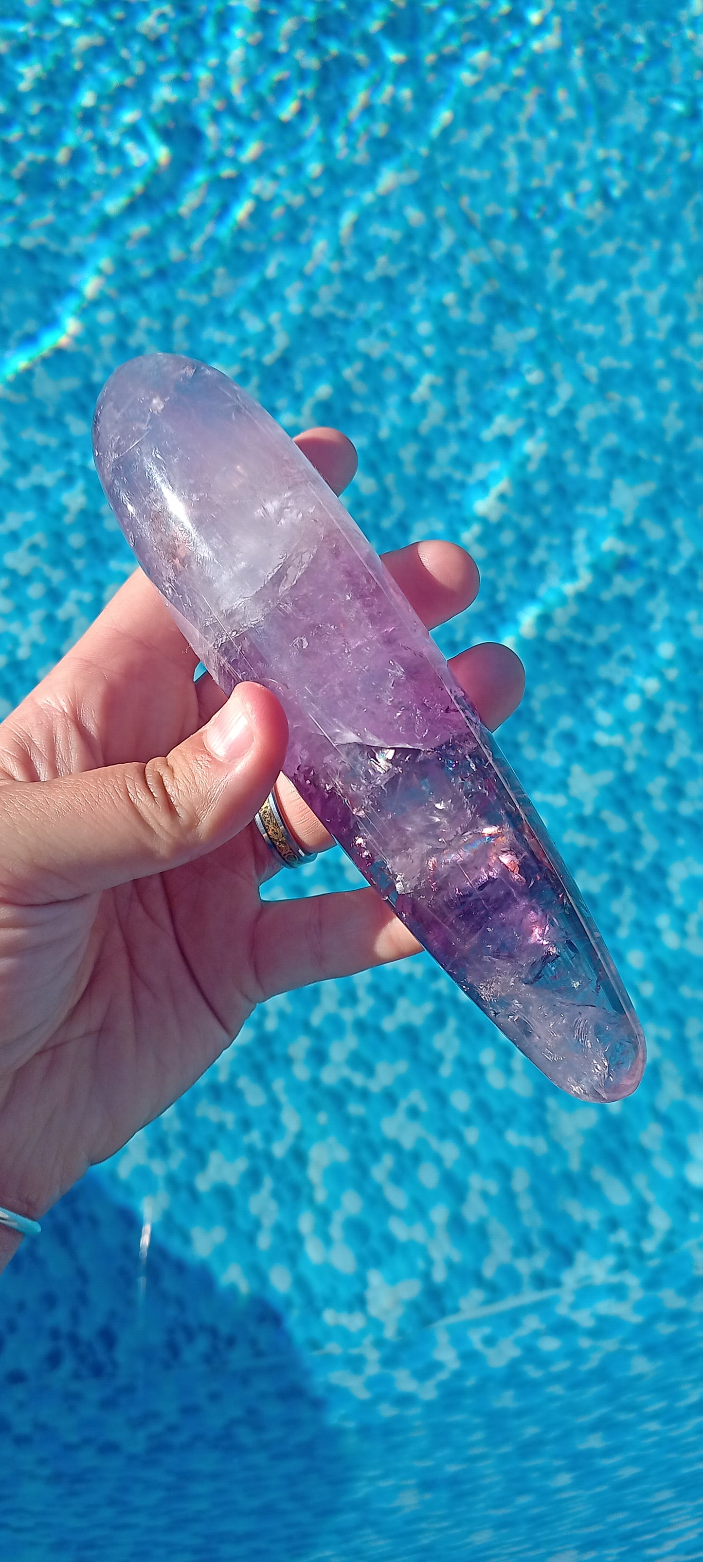 Rubyrock AAA+ Amethyst Crystal Pleasure Wand