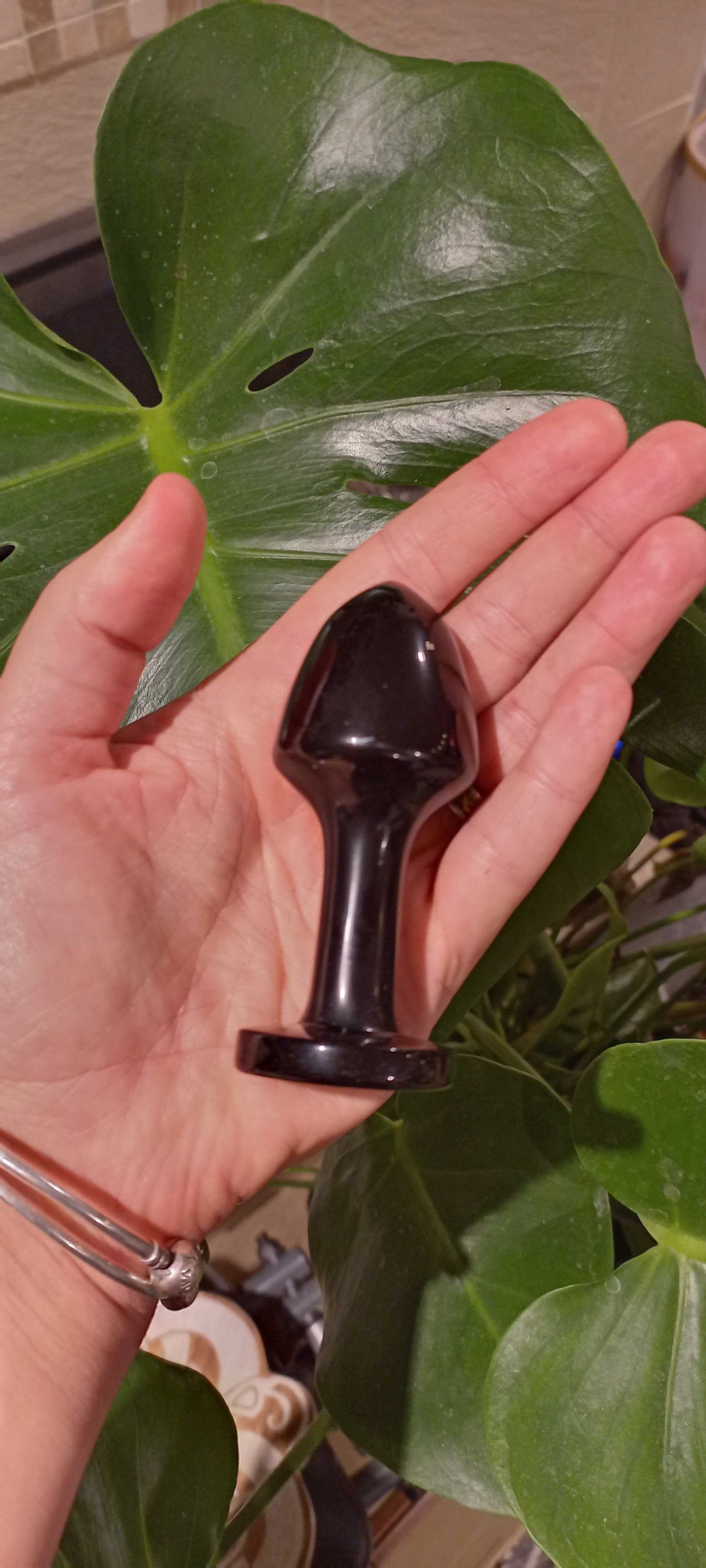 Mars I Obsidian Crystal Pleasure Plug
