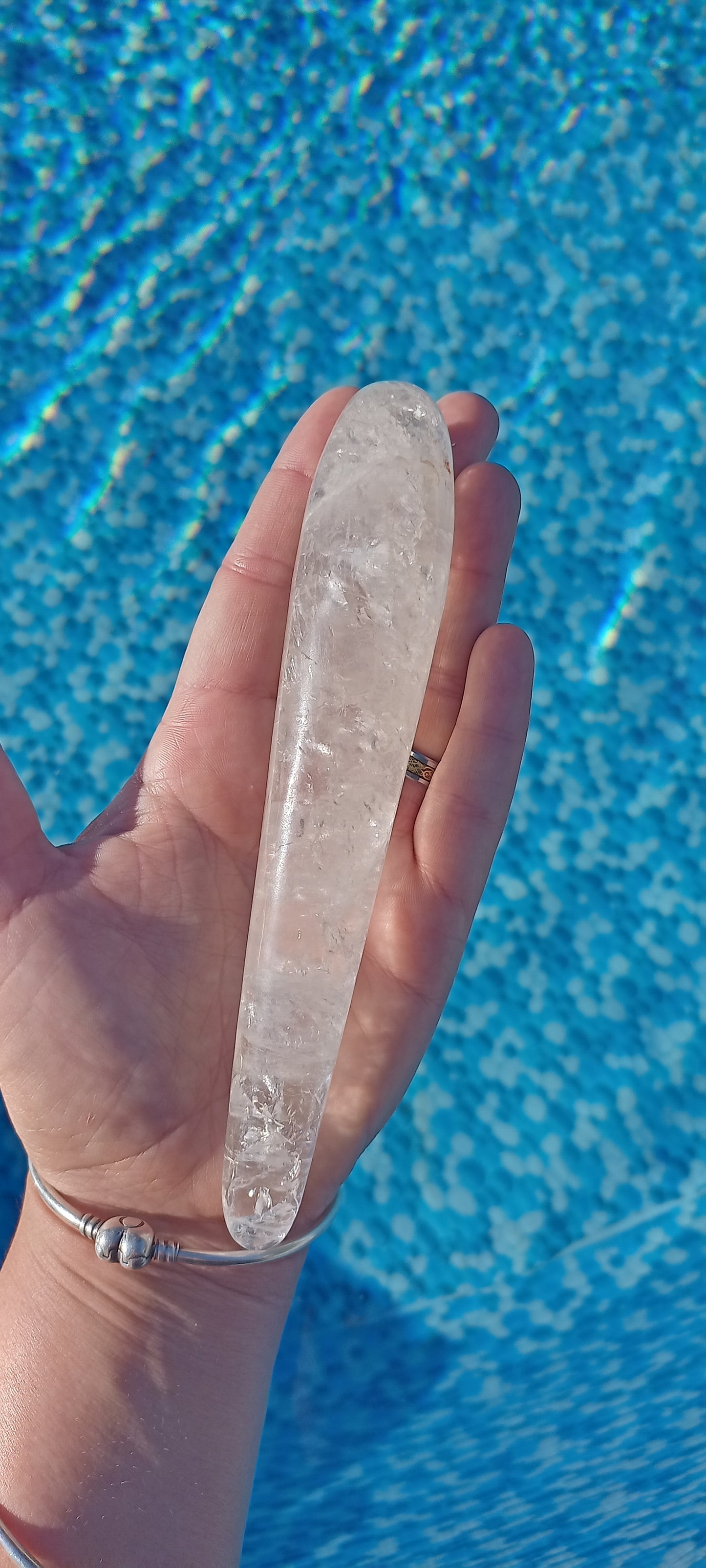 Rubyrock Clear Quartz Crystal Pleasure Wand